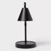 Lámpara calentadora de velas de metal negro - Room Essentials