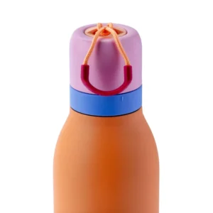 Alternative view of Botella de agua de acero inoxidable, color Tangy Tango de 24 oz  –Owala