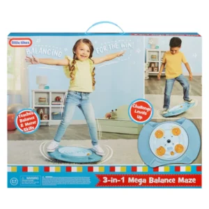 Tablero de laberinto de equilibrio gigante 3 en 1 -Little Tikes