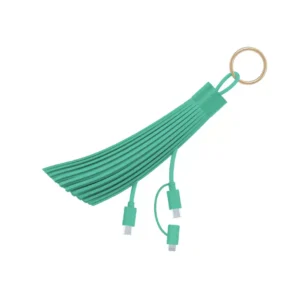 Llavero con adaptador a cable USB-C a USB-C o USB-C a Lightning de  60W -GEMS