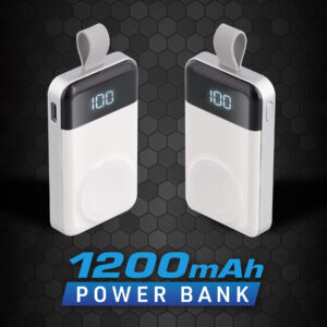 Alternative view of Cargador portátil Xtreme 1200 mAh magnético para Apple Watch