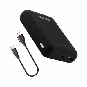 Cargador portátil de 10,000mAh 20W con carga rápida para USB-C y USB-A -Liquipel