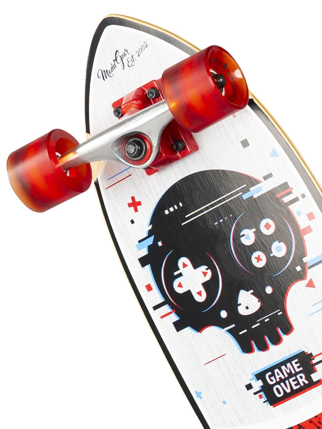 Patineta Cruiser de 32″ con diseño "Game Over" –MAD GEAR - Imagen 2