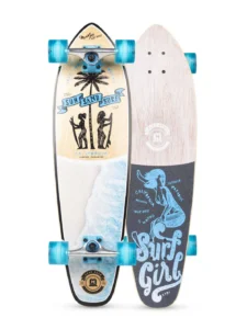 Patineta Cruiser de 32" con diseño de chica surf –MAD GEAR