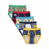 Paquete de 5 calzones con estampado de mario bros para niño talla 6