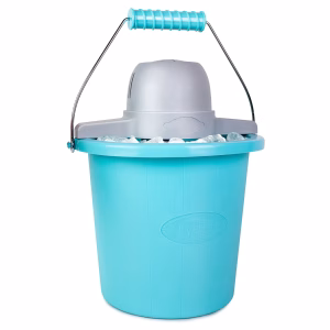 Maquina para hacer helados con asa de fácil transporte -Nostalgia