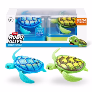 Par de tortugas nadadoras de juguete, ZURU -Robo Alive