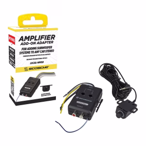 Convertidor RCA (calidad sonido audio) para carro con perilla de control remoto -Scosche