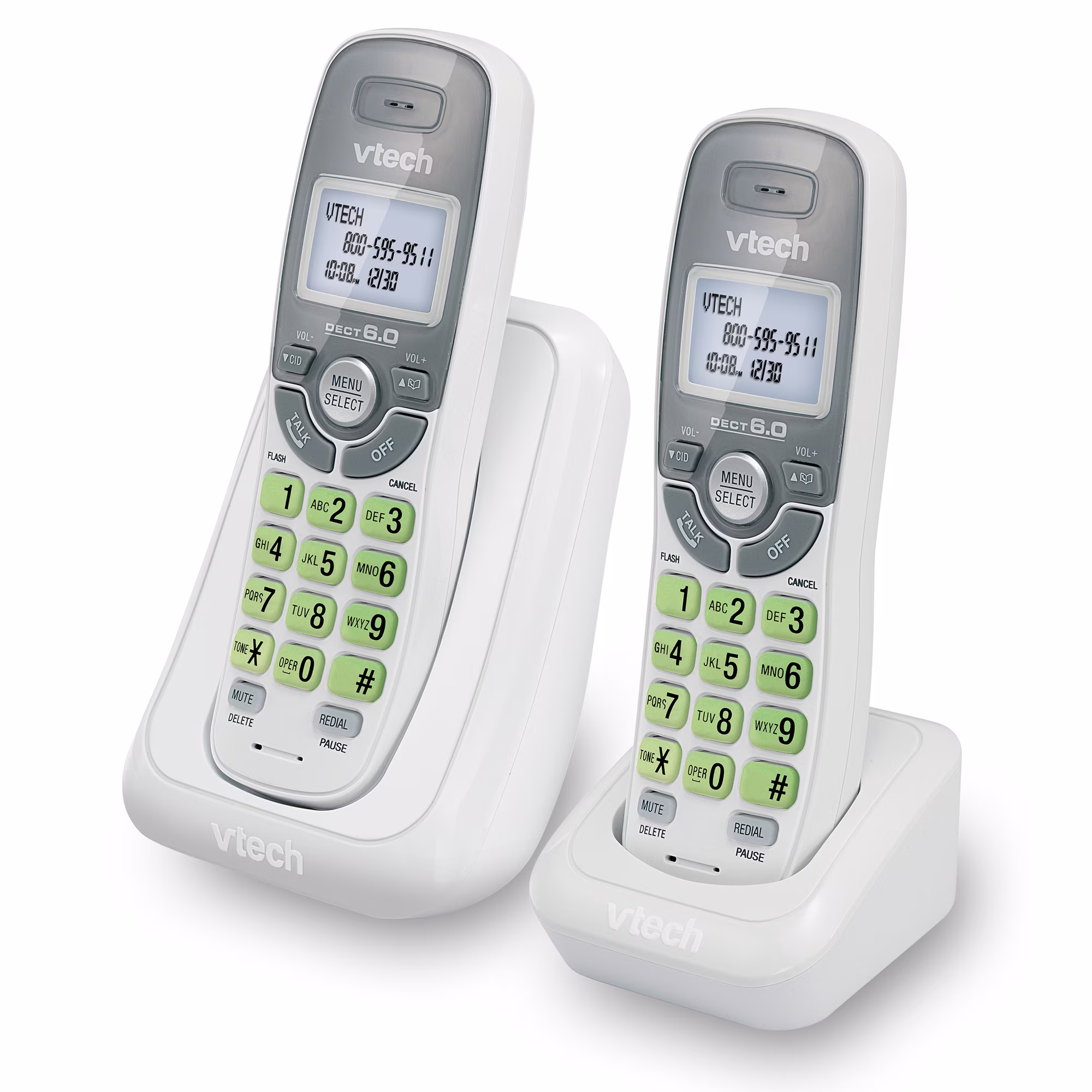 Par de teléfonos inalámbricos para el hogar con identificación de llamada -VTech - Imagen 8