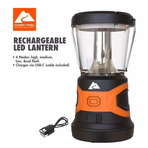 Alternative view of Linterna LED de 3000 lúmenes: recargable y resistente al agua -Ozark Trail