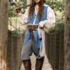 Disfraz del Capitán Jack Sparrow (Piratas del Caribe) de Disney para adulto talla L -Halloween Costumes