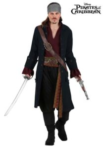 Disfraz de Will Turner (Piratas del Caribe) de Disney para adulto talla S -Halloween Costumes