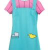 Vestido de Lil (Rugrats) para niña talla XL (14/16) -Halloween Costumes