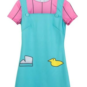 Vestido de Lil (Rugrats) para niña talla XL (14/16) -Halloween Costumes