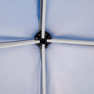 Alternative view of Carpa de patas inclinadas de 10' x 10', color azul -Ozark Trail