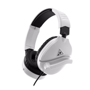 Audífonos gamer "Recon 70" con cable para consolas, color blanco -Turtle Beach