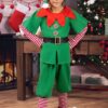 Disfraz de elfo navideño para niños talla L (12/14) -Halloween Costumes
