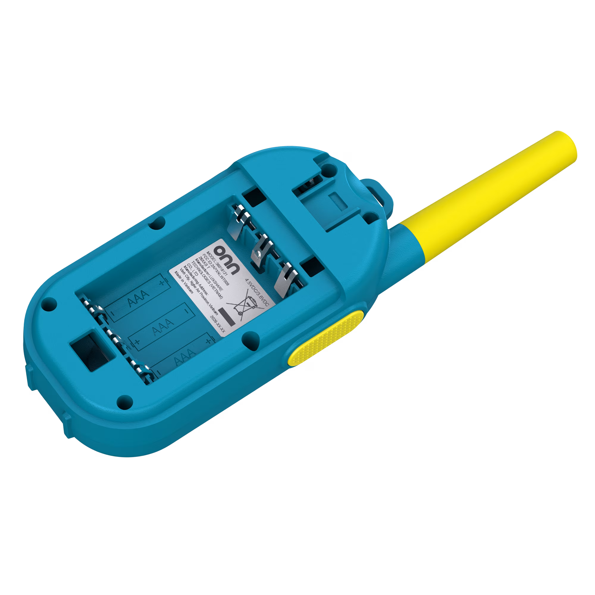 Par de Walkie Talkies para niños de hasta 16 millas de alcance, 22 canales con linterna -Onn - Imagen 6