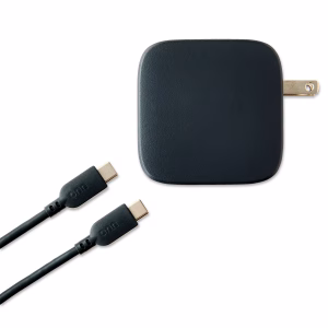 Alternative view of Cargador para computadora portátil con cable USB-C de 65 W -Onn