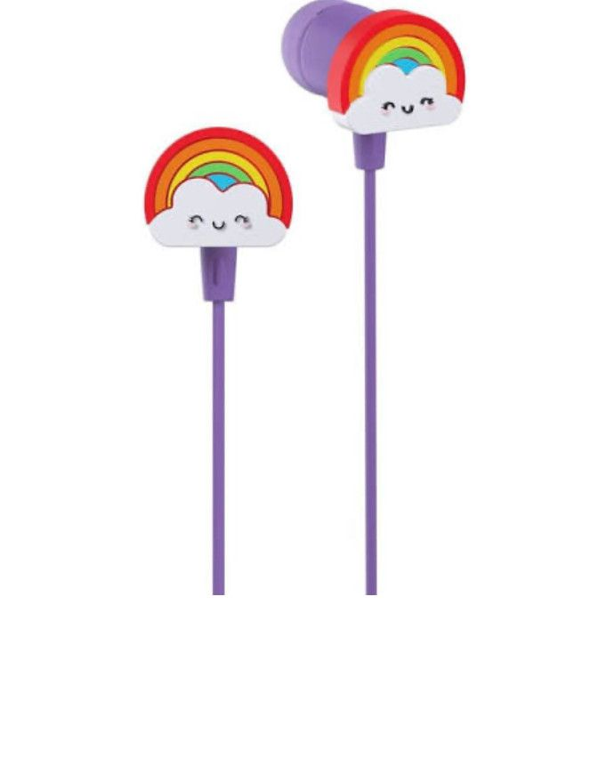 Auriculares con cable modelo "Rainbow" conexión auxiliar de 3,5 mm -GEMS