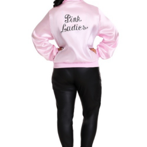 Alternative view of Chamarra de "Pink Ladies" de Grease talla 4XL -Halloween Costumes