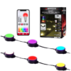 Luces decorativas para el patio exterior de 50 pies con adaptador de corriente de 18V -Monster
