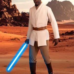 Disfraz de Jedi de Star Wars para caballero talla XL -Halloween Costumes