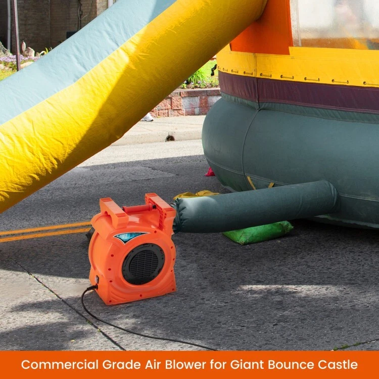 Motor/Bomba sopladora de aire para inflables de 1500 W y 2 HP -Costway - Imagen 8