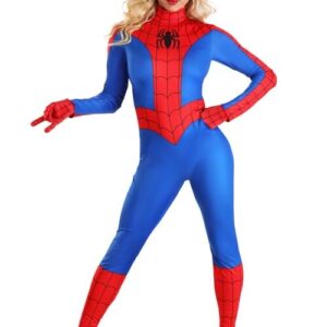 Disfraz de Spider-Man para mujer talla M -Halloween Costumes