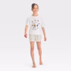 Pijama de 2 piezas para niñas con estampado de Snoopy talla 10/12