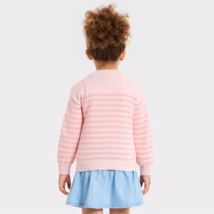 Alternative view of Suéter de punto con diseño de conejo de Pascua para niñas talla 2T- Cat & Jack