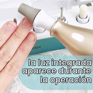 Alternative view of Kit profesional de manicura y pedicura de 14 piezas con accesorios, luz LED y velocidad ajustable -Beurer