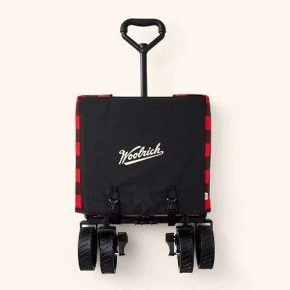 Carrito/Wagon plegable con estampado de cuadros Buffalo -Woolrich - Imagen 2