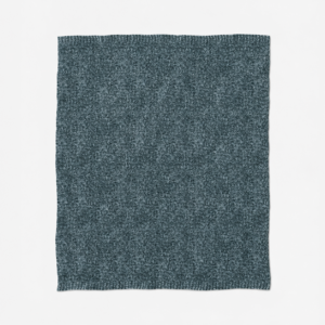 Alternative view of Cobija de chenilla suave, color verde grisaceo -Threshold