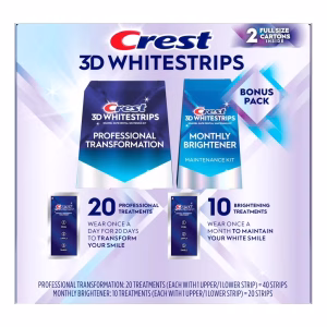 Tratamiento/Tiritas blanqueadoras para los dientes (Profesional e iluminador) -Crest