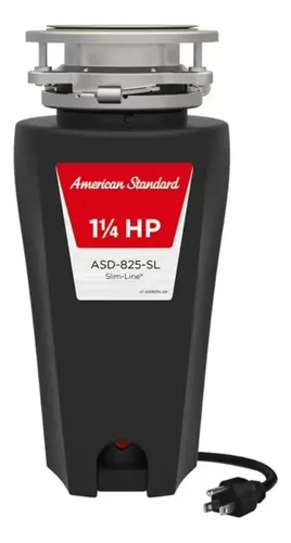Triturador de alimentos delgado de 1,25 HP -American Standard
