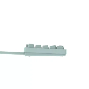 Alternative view of Teclado para computadora mecánico compacto USB-A con teclas retroiluminadas, color menta -North