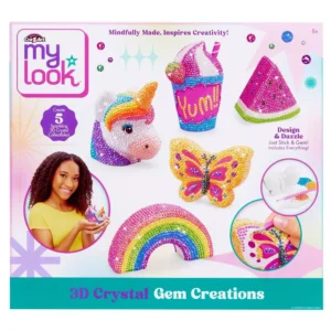 Set de creaciones de gemas de cristal en 3D -My Look