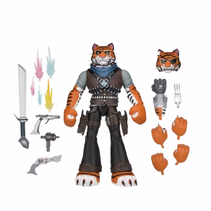 Figura de acción de 7 pulgadas "Ultimate Tiger Claw" de la serie Tortugas Ninja -NECA