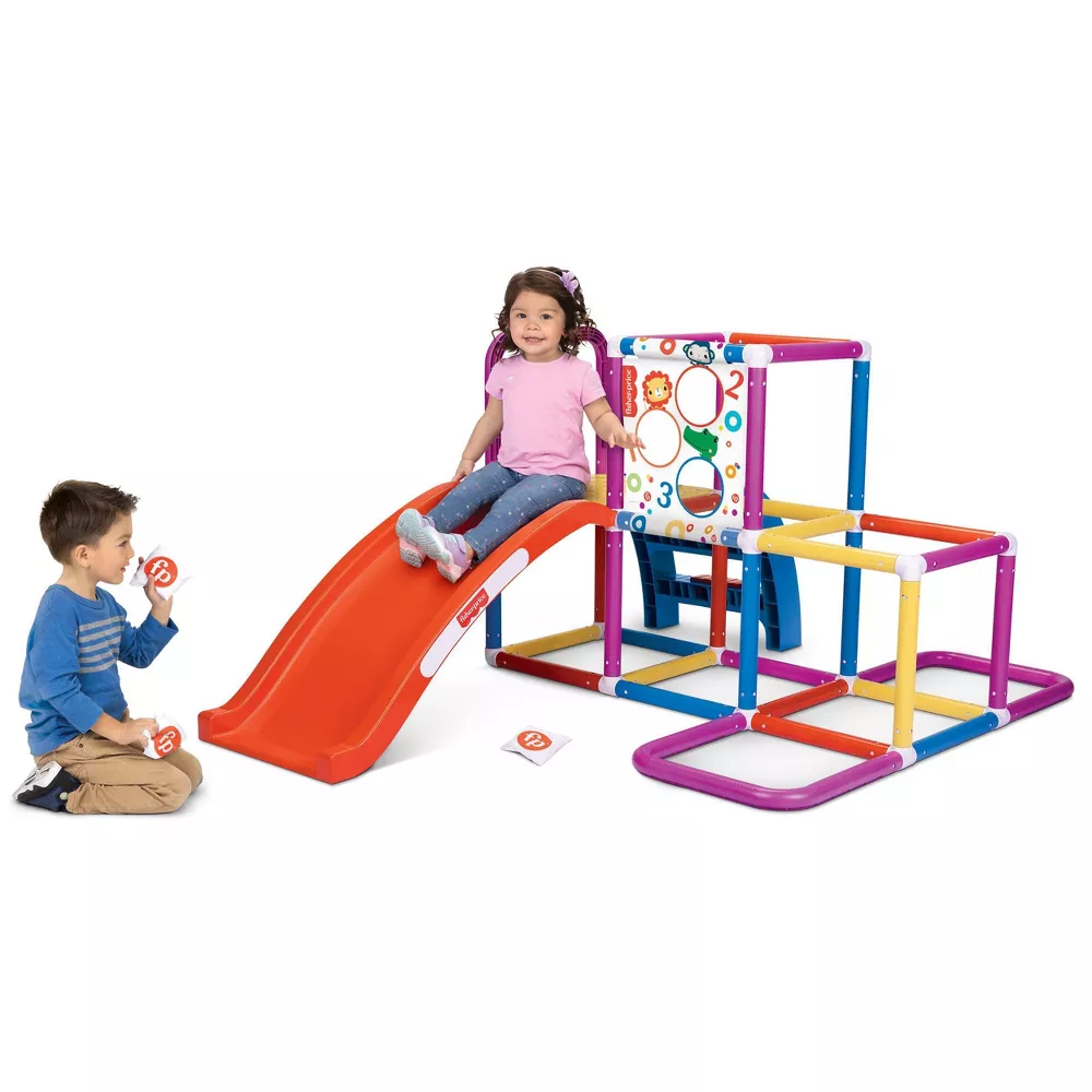 Juegos de resbaladilla "Jungle Gym" con juego de lanzamiento -Fisher-Price - Imagen 6