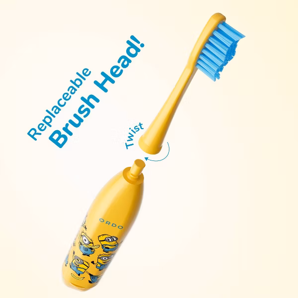 Cepillo de dientes con tecnología sónica para niños, diseño de minions -ORDO - Imagen 4
