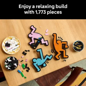 Alternative view of Set de construcción de  Art Keith Haring: Figuras danzantes, modelo #31216 -LEGO