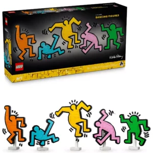 Set de construcción de Art Keith Haring: Figuras danzantes, modelo #31216 -LEGO