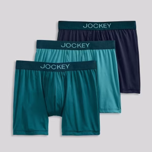 Paquete de 3 calzones tipo bóxer para caballero talla M -Jockey Generation