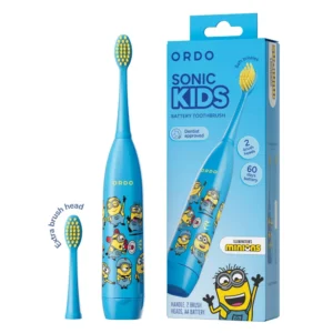 Cepillo de dientes con tecnología sónica para niños, diseño de minions -ORDO