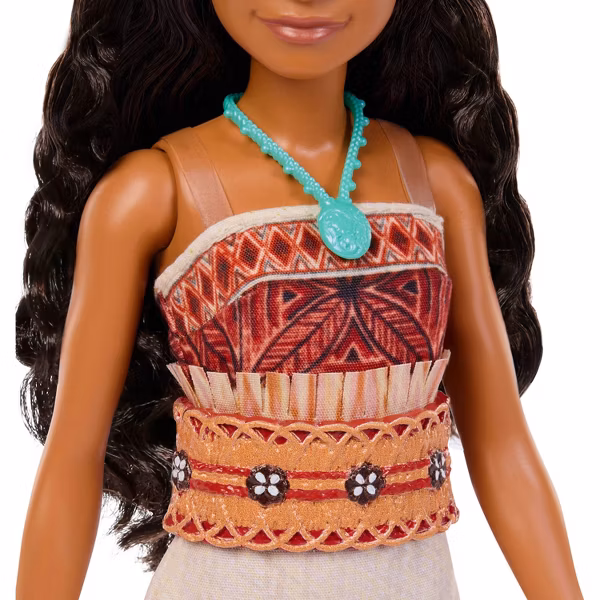 Muñeca Moana de Disney con ropa extraíble y 5 accesorios -Mattel - Imagen 3