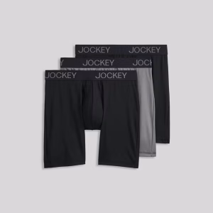 Paquete de 3 calzones tipo bóxer para caballero talla L -Jockey Generation