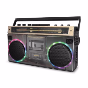 Grabadora/Casete bluetooth retro boombox -ION