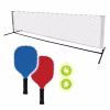 Set portátil de Pickleball con luces, red, pelotas y paletas -MinnARK