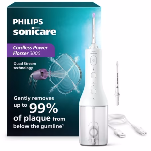 Irrigador bucal inalámbrico con tecnología Quad Stream -Philips Sonicare